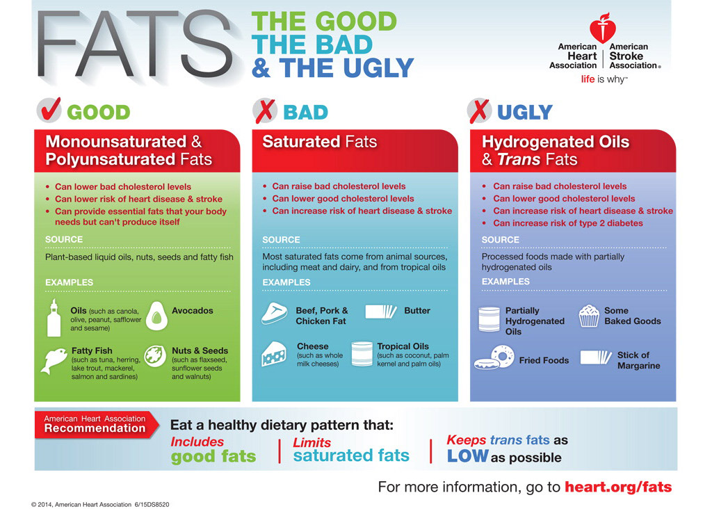 healthy fats list