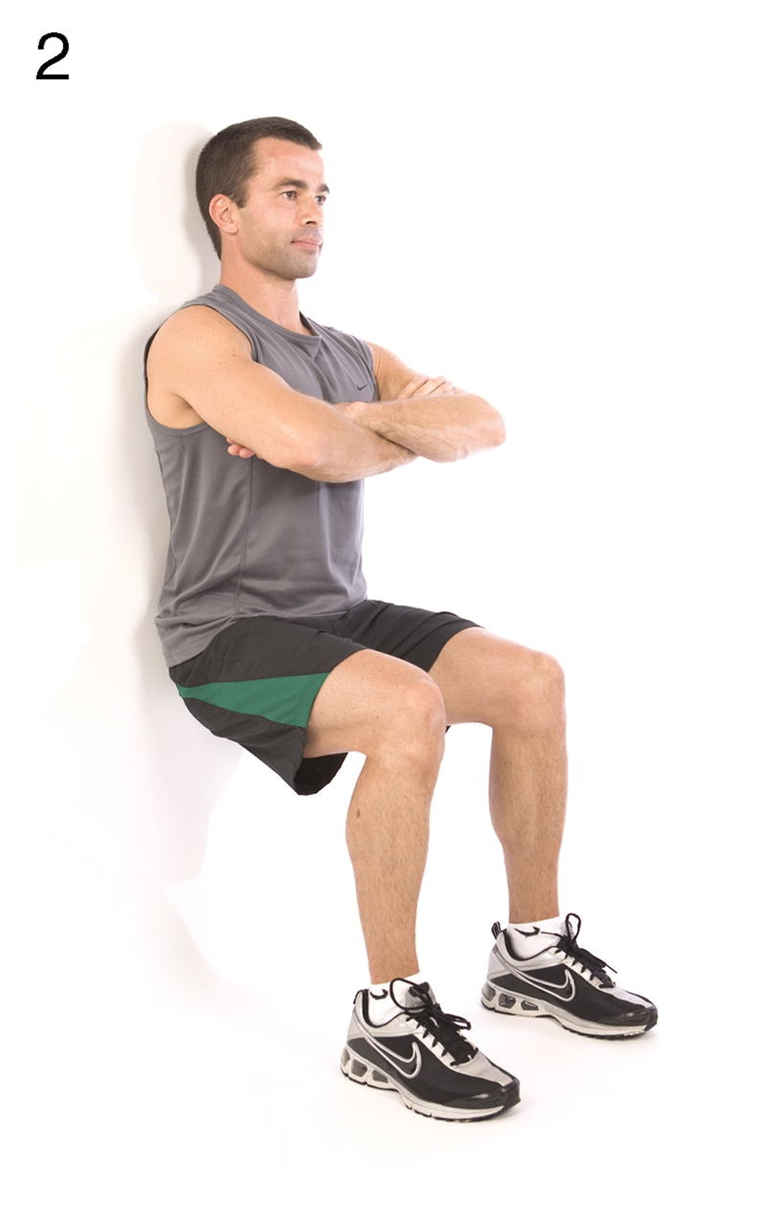 Wall sit Lower body