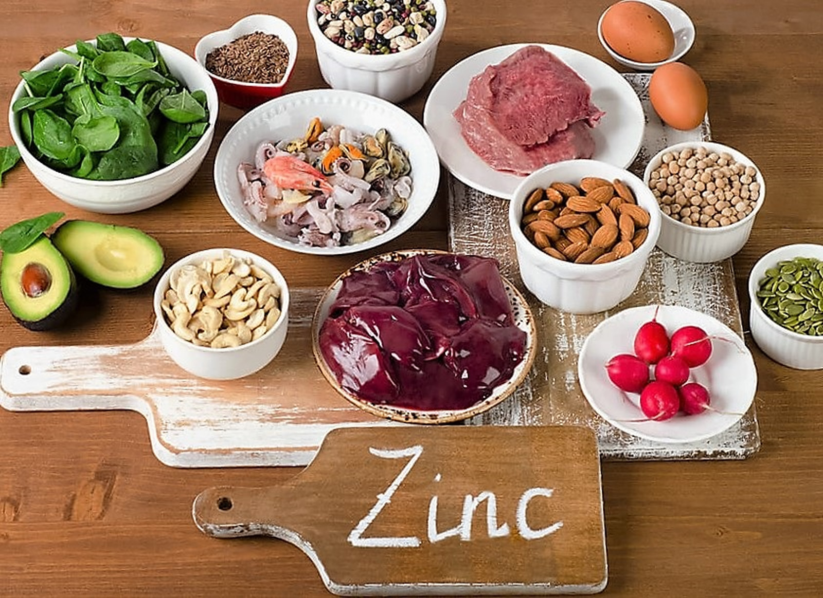 foods high in zinc