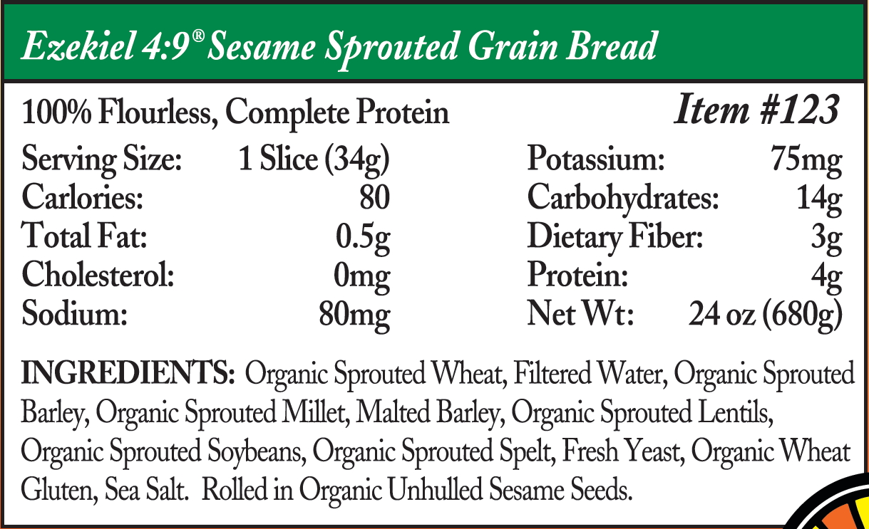 little sesame nutrition info