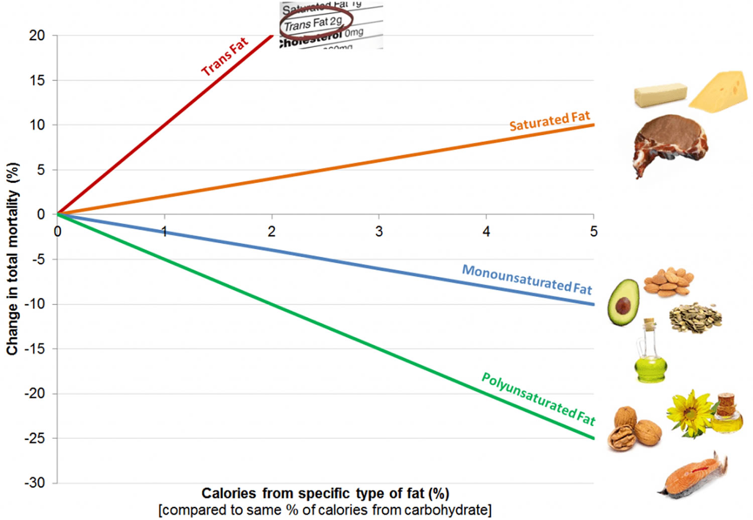 dietary fats and mortality rate