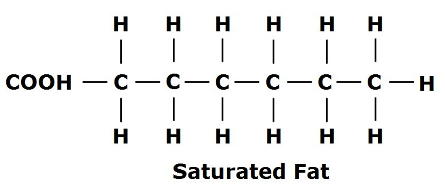 Saturated-Fatty-Acid-structure