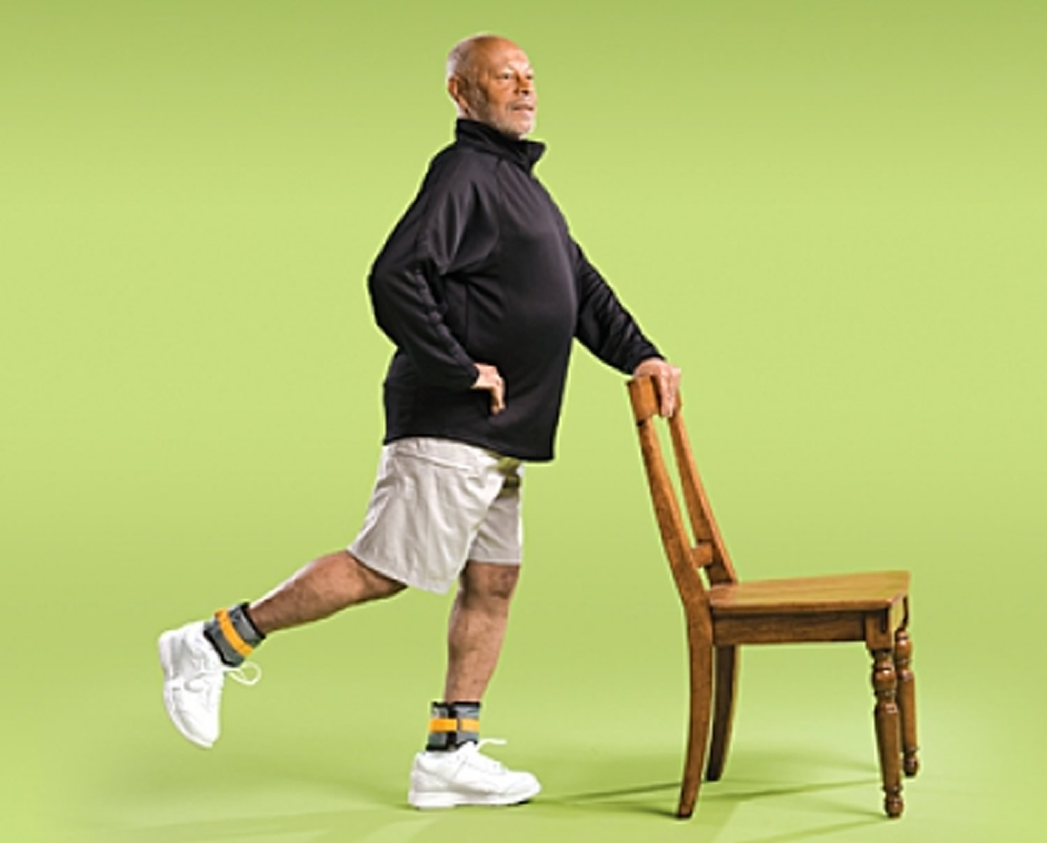 Back Leg Raise Strength Exercise for Seniors