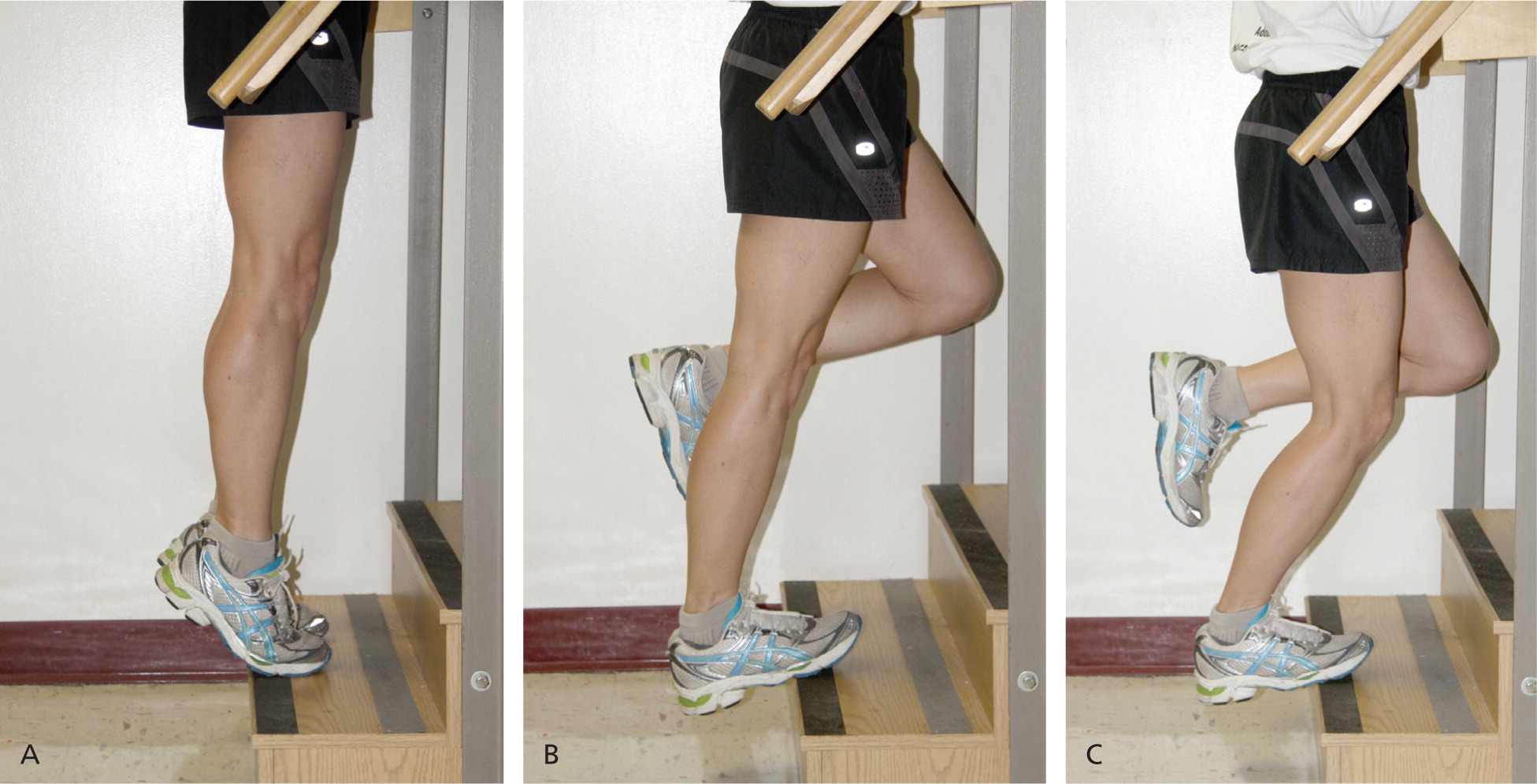 Eccentric exercises for foot tendinitis