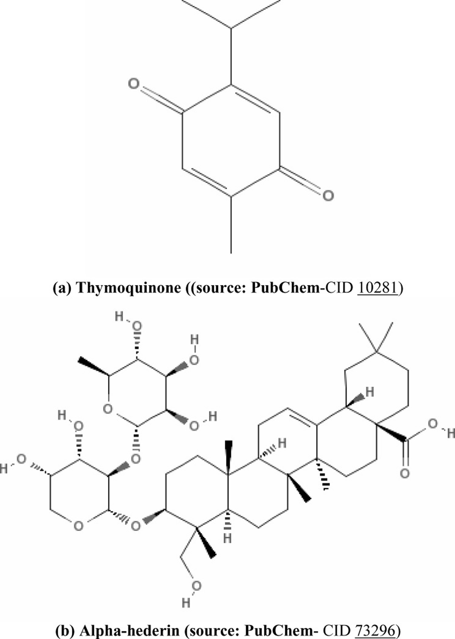 thymoquinone - black seed active compounds