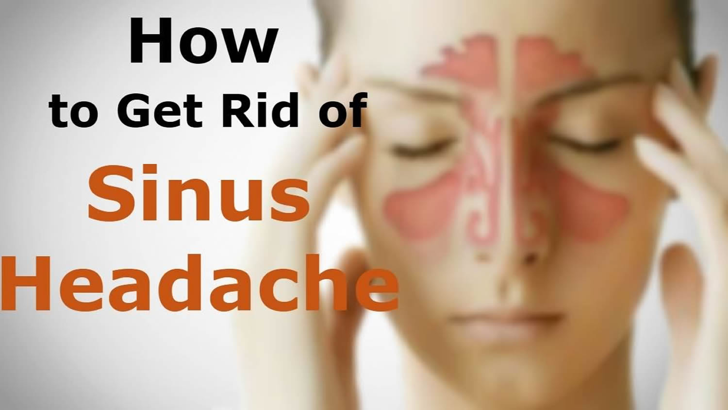 Sinus Headache Location Chart