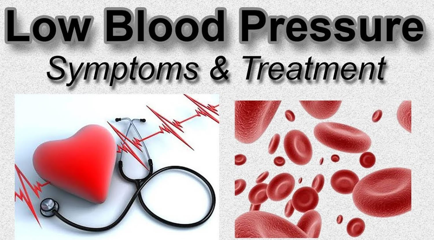 Low Blood Pressure Hypotension, Causes, Signs, Treatment