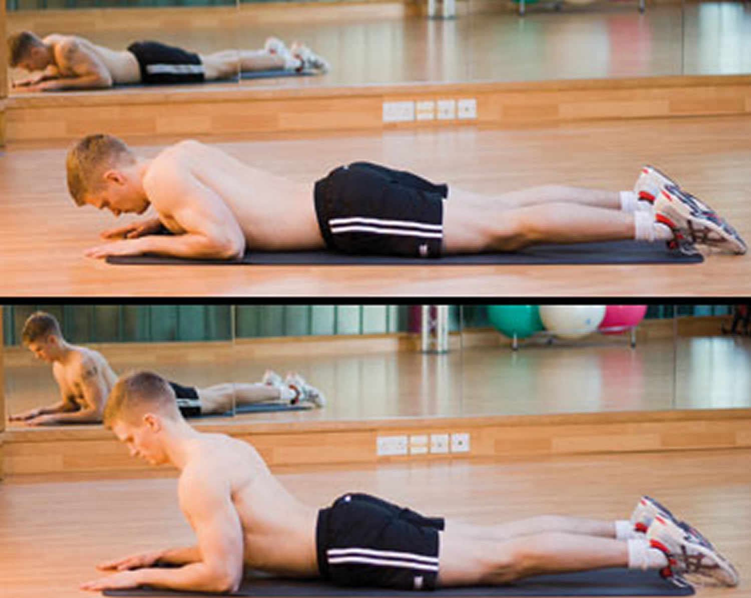 Back extensions exercise for pinched sciatic nerve