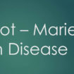 Charcot-Marie-Tooth disease