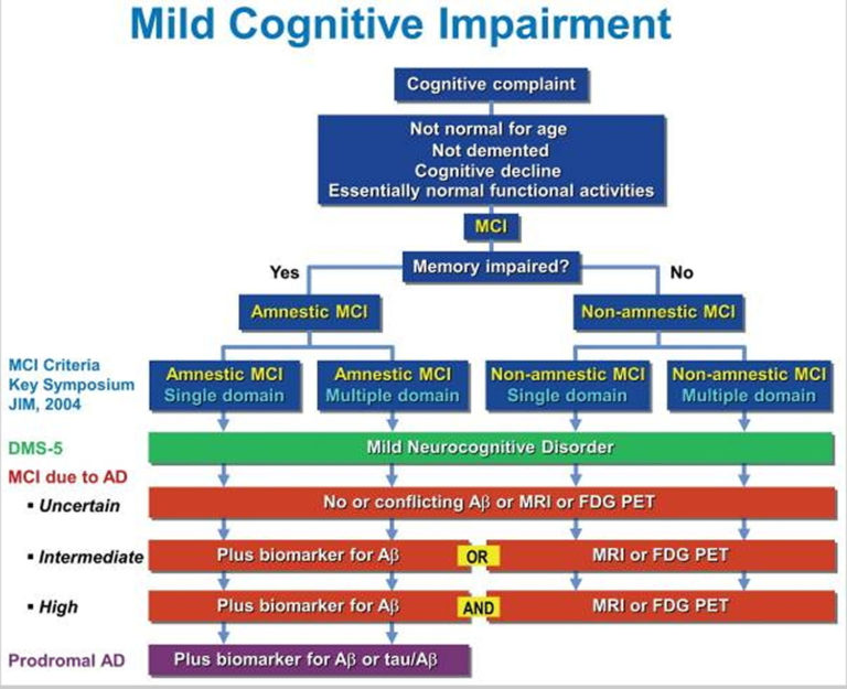 Mild Cognitive Impairment Diagnostic Criteria 768x625 