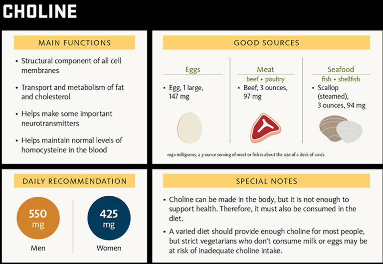 Choline Benefits, Supplement, Foods High In Choline, Deficiency