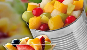 canned fruit