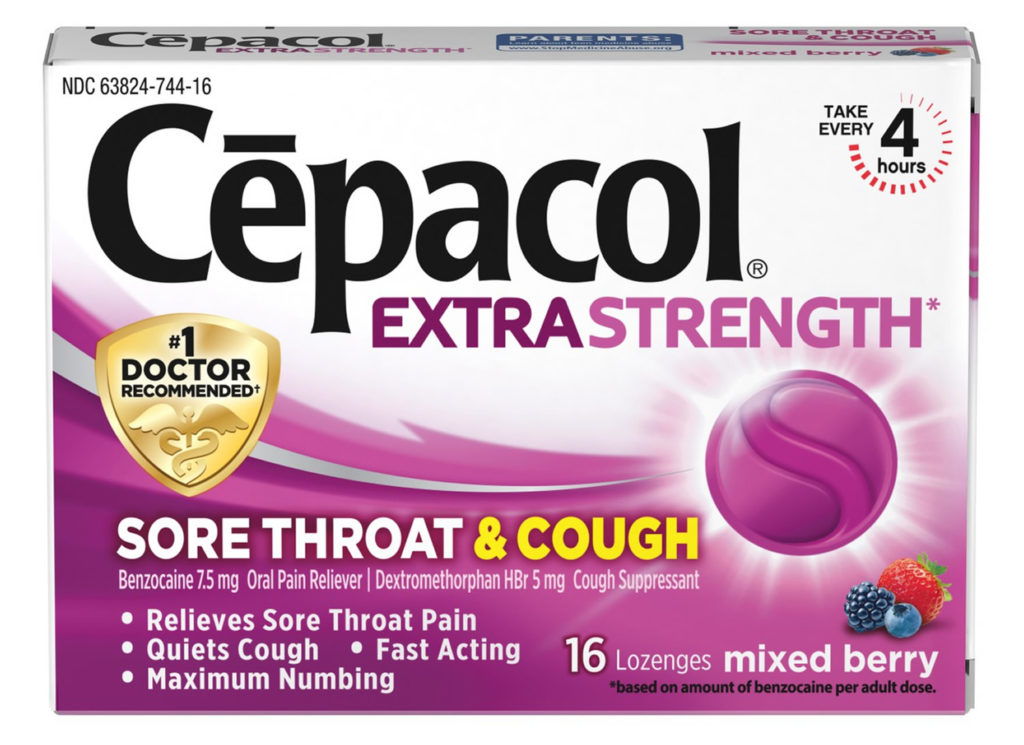 Cepacol Lozenges - Ingredients, Lozenges Dosage and Side Effects