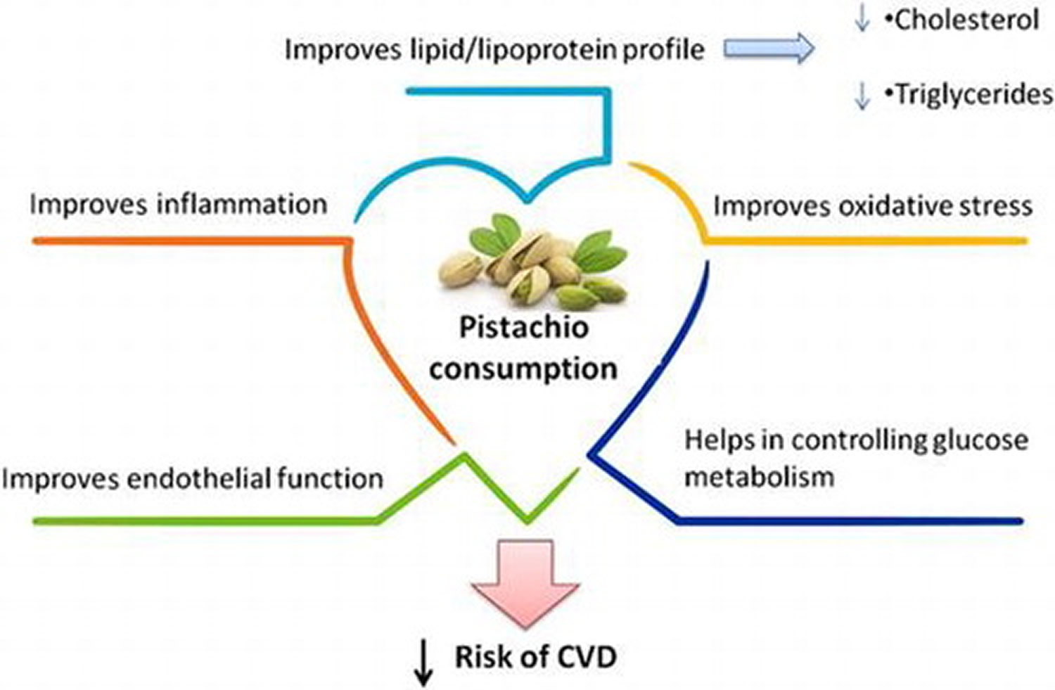 health benefits of pistachio nuts