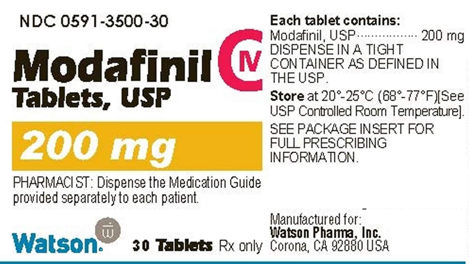 cas no modafinil