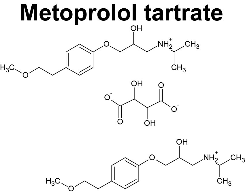 Metoprolol tartrate uses, metoprolol dose and metoprolol side effects