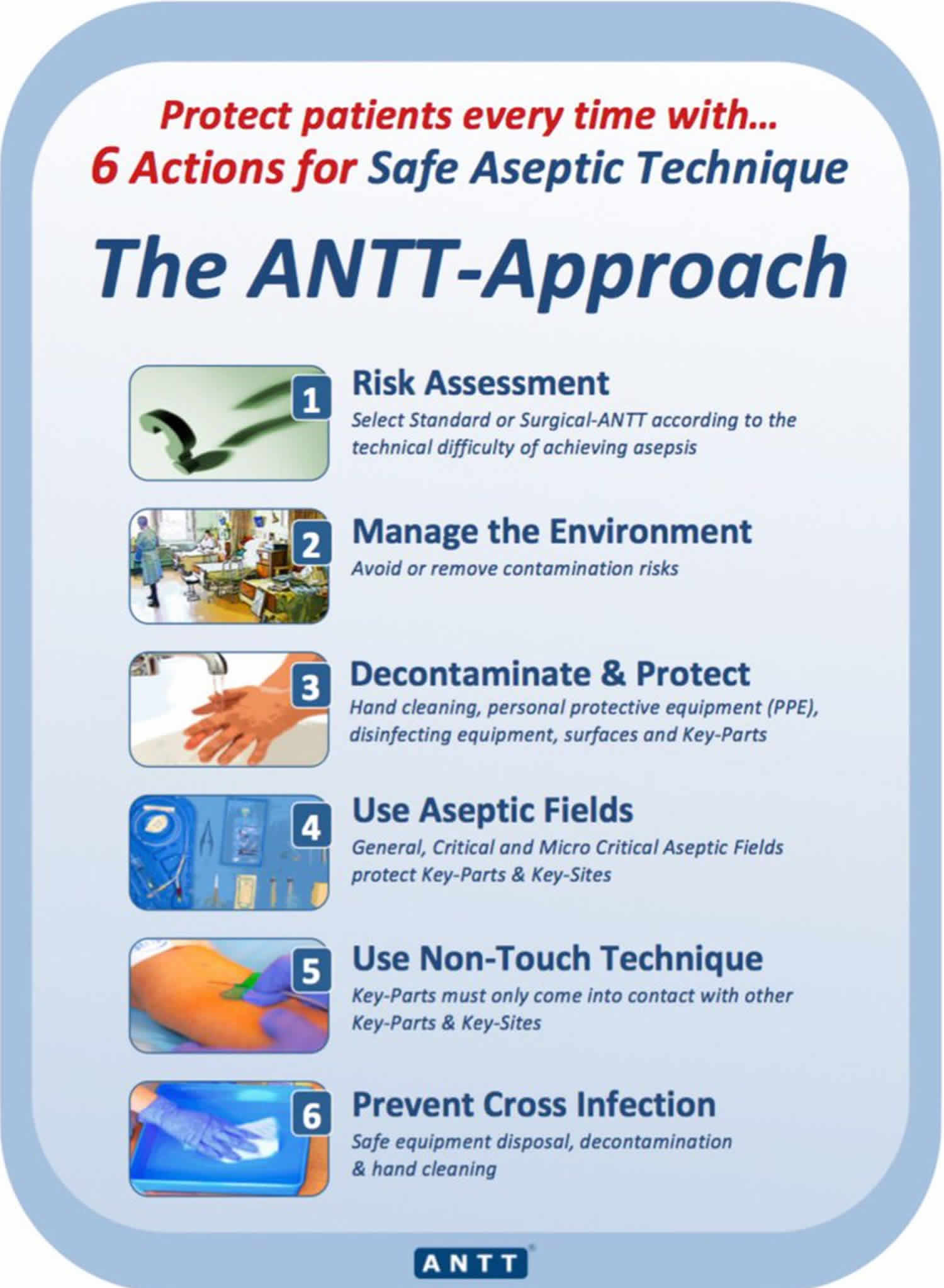 aseptic technique types