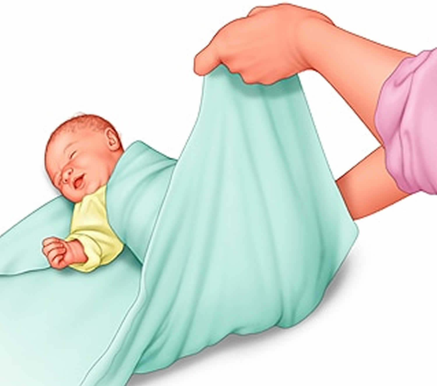 Swaddling baby techniques & safety, when you stop swaddling your baby