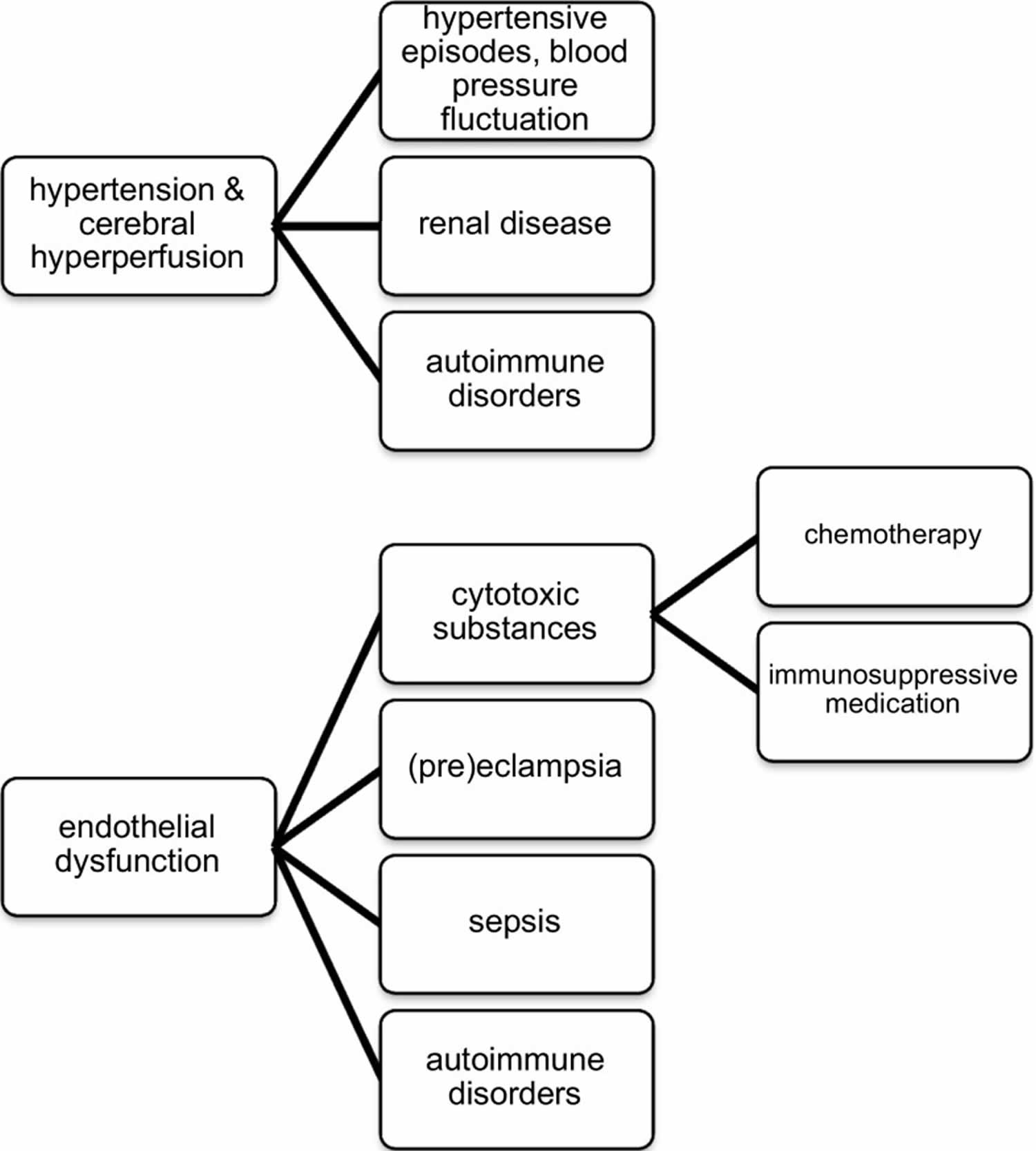 Posterior reversible encephalopathy syndrome causes, symptoms ...